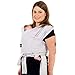 Łatwa w noszeniu chusta do noszenia dzieci (łatwa w zakładaniu), regulowana unisex - Uniwersalne nosidełko do 10 kg - Nosidełko - Jasnoszary - Kbc