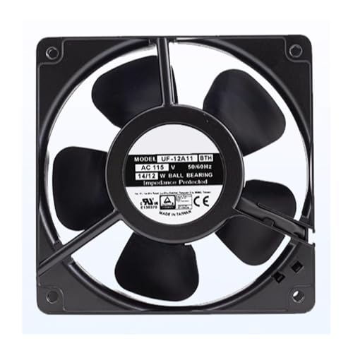 Ventilador de refrigeración industrial FULLTECH UF-12A11BTH AC115V para disipación de calor