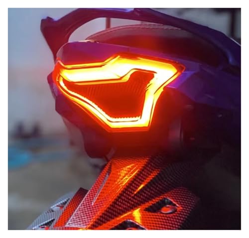 Feu stop LED moto pour sorties nocturnes en MT07