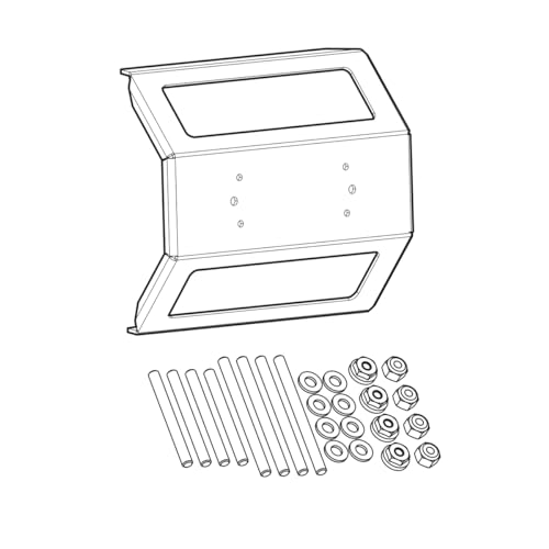 Image of Humminbird 740176-1 IDMK S12R - in-Dash Mounting Kit SOLIX 12 Models
