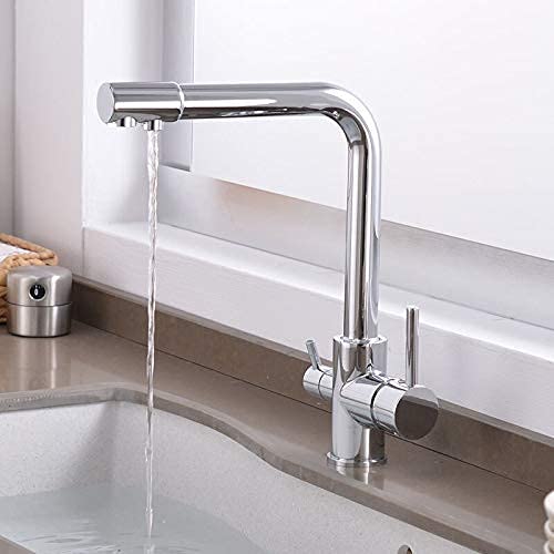 Robinet de cuisine 3 voies pour eau filtrée pure au quotidien en famille