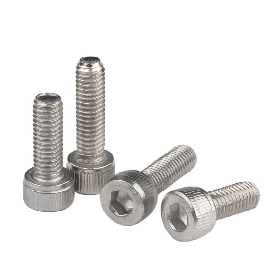 Image of Rely⇒ (Pcs-25) M5 X 20 mm Socket Head Cap Head Cap Screw Allen Bolt Stainless Steel 304| Allen Socket Head Cap Screw with Allen Key 1 Pcs