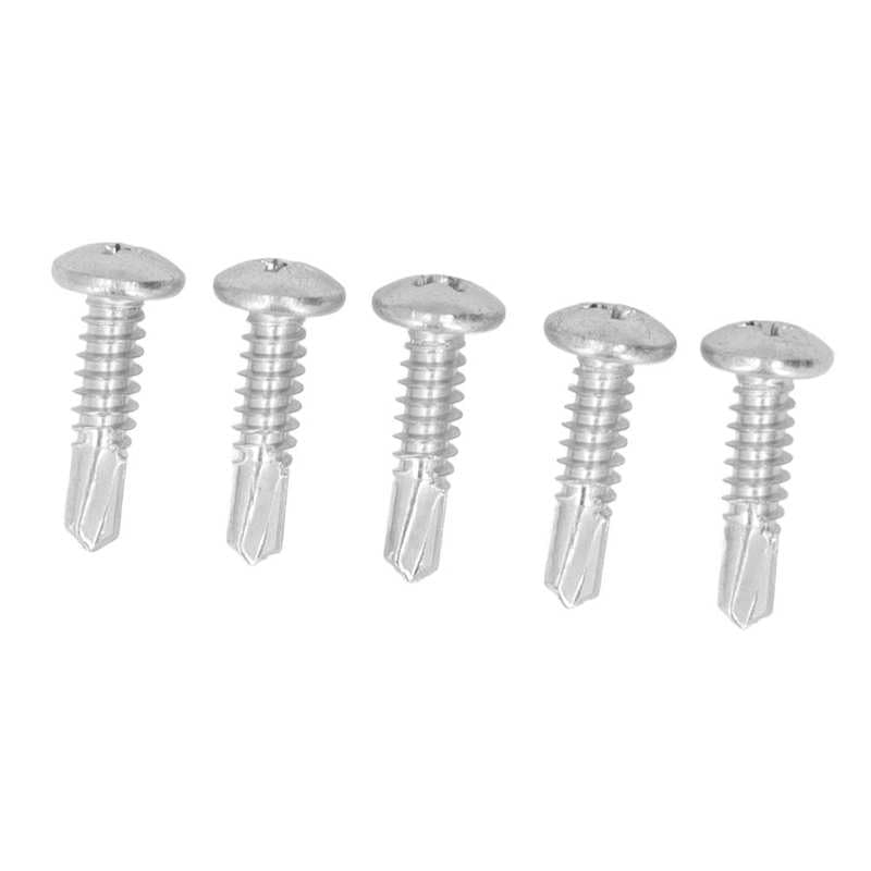 Self Drilling Screw Cross Drive Screw Carbon Steel for Application Repair - (Length: Short Hair)