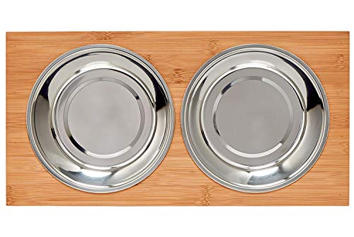 Gamelle en Bambou Élevé pour Chien en Design Éco-Responsable - 7
