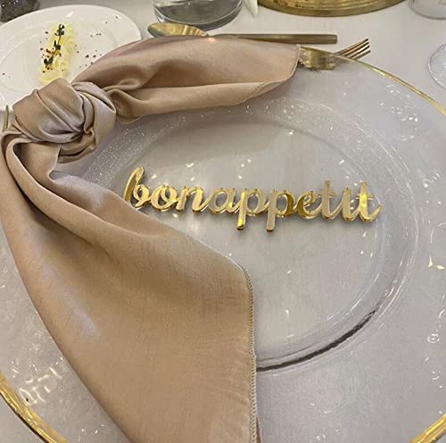 GOLD mirror BLACK acrylic names,Custom Place Tag Card, Retro Wedding Favours,Party Decor,Set of 1.