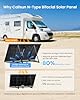 Callsun 400W 12V Bifacial Solar Panel Kit with 40A MPPT Charge Controller, 2pcs 200W N-Type 16BB 25% High Efficiency Solar Panel for RV Van Marine Home Rooftop Off-Grid Systems (200W*2-KIT)