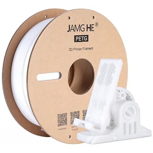 Jamghe PETG Filament (White) (B0D8KM7GL3) Amazon Price History, Amazon Price Tracker