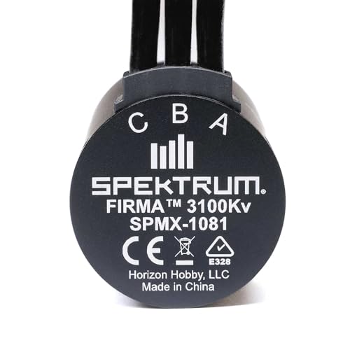 Spektrum Accessories Firma 3660 3100Kv 4 Pole Sensorless Brushless Motor: 5mm, SPMX-1081