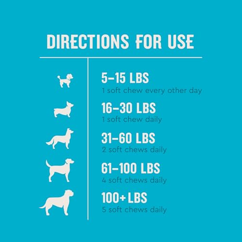 VetIQ Calming Support Supplement for Dogs, Calming Chews Help Manage Stress and Promote Relaxation, Anxiety Relief for Dogs, Made in The USA, 60 Count - Image 6