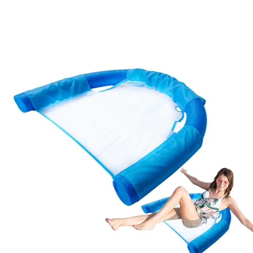 Chaise de Nouilles de Piscine, flotteurs de Chaise de Nouilles de Piscine pour Adultes - Chaise de Piscine Flottante Portable | Chaises flottantes de Piscine pour Adultes, Chaise Flottante à Nouilles