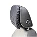 Produktbild Sitwell ergonomische Kopfstütze Kopfkissen Nackenstütze, passend für Fast alle Sitze, Maße 24,5 x 18 x 4cm, Stoff schwarz