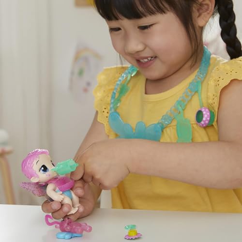 Baby Alive Glo Pixies Minis Carry ‘n Care Necklace Doll miniatura 5