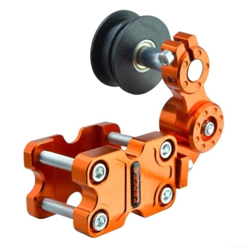 Ajustador de cadena de aluminio CNC tipo largo para rueda trasera 6