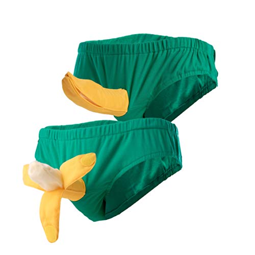 Image of wellin international Hilarious 3D Banana Underwear Costume, Sexy Banana Halloween Costume Briefs, Funny Couple Gift, for Him