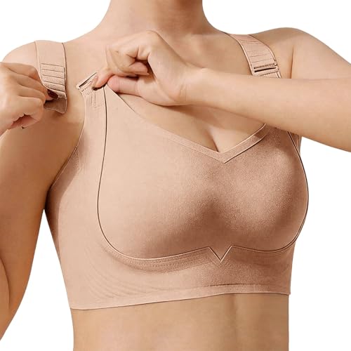 Rosy Lift Bra Full Coverage Comfy Soft Wireless Seamless Bust Shaping Bra - image 4