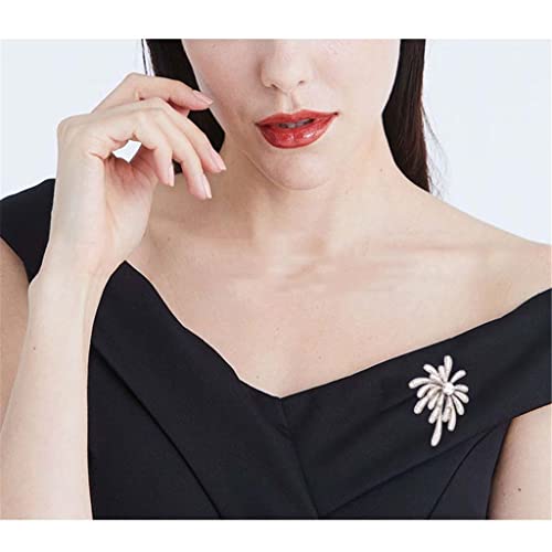 Broche à fleurs pour costume collier veste et accessoires de mode