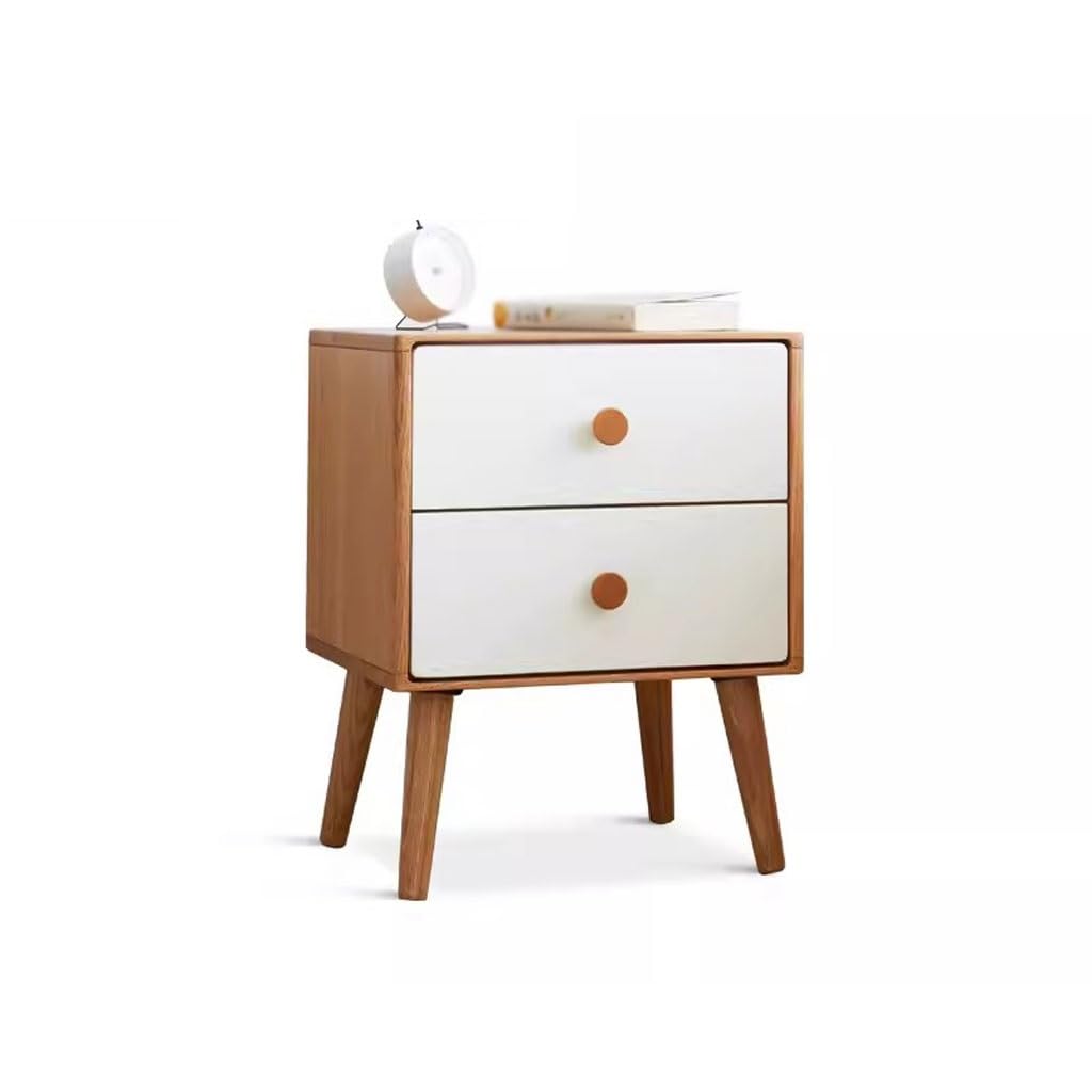 ULTRAWAVE Nightstands Modern Minimalist Bedroom Solid Wood Bedside Table Storage Locker Home Home Bedside Locker Bedside Table
