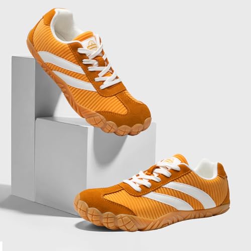 Image of Barefoot Shoes Women Casual Sneakers,Wide Toe Box Shoes Women Zero Drop Barefoot Shoe Men,Minimalist Trail Running Shoe,Non-Slip Lightweight Breathable Comfortable Fashion Walking Hiking Shoes Unisex
