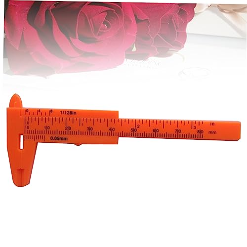 Calibrador Vernier Plástico Mini Ligero para Joyería miniatura 4