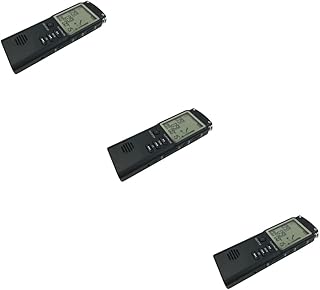 Hemobllo 3Pcs Grabadora De Voz Gravador De Áudio Portátil Pequeno Gravador De Bolso Gravador Digital Gravadores Mini Pequeno Gravador Digital T60 Mp3 Player