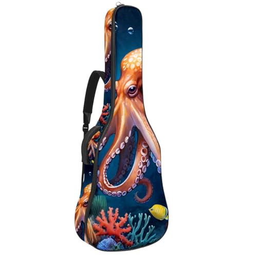 Housse de guitare étanche et colorée pour transporter votre acoustique 42"