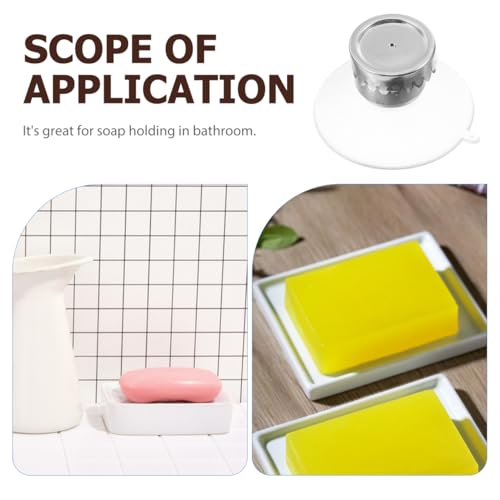 Porte-savon magnétique en acier inoxydable suspendu DOITOOL support mural ventouse
