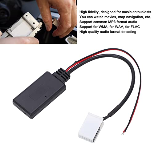 EBTOOLS Bluetooth Aux Audio Adapter Autoradio RD4 Stereo Aux-IN Audio Kabel Adapter Ersatz für Citroen C2 C3 C4 C5 C6 C8 für Peugeot 207 307 308 407 607 807 1007 4007