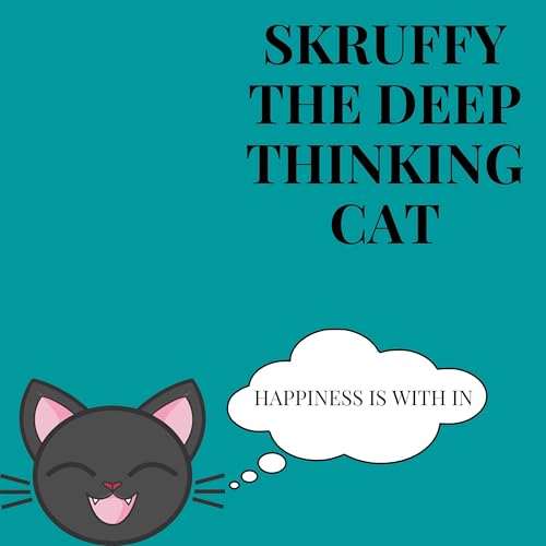 Skruffy the Deep thinking cat cover art