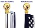 Flags Importer 8ft Flag Pole (Ball Top) & Gold Base Bundle Kit