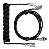 Construction en matériau PE – Construit à partir d'un matériau PE haute densité, ce cordon de clavier est conçu pour se tordre et s'emmêler de manière aléatoire, tout en protégeant les joints de soudure à l'intérieur. Cette conception réfléchie garantit que votre câble reste fonctionnel et intact pendant une période prolongée, ce qui en fait un choix pratique pour les joueurs.