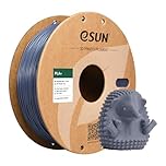 eSUN PLA Plus Filament 1.75mm, PLA Pro PLA+ 3D Printer Filament, Dimensional Accuracy +/- 0.03mm, 2.2 LBS (1KG) Spool 3D Printing Consumables for Most FDM 3D Printers, Grey