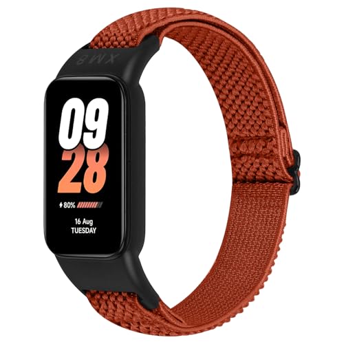 [enkic] �e���i�C�����X�g���b�v Smart Band 8 Active/Redmi Smart Band 2 �Ή� �����o���h �i�C���� �X�|�[�c�o���h �_�炩�� �X�g���b�v �T�C�Y���߉\ �X�g���b�v ������ �L�k�� �����o���h