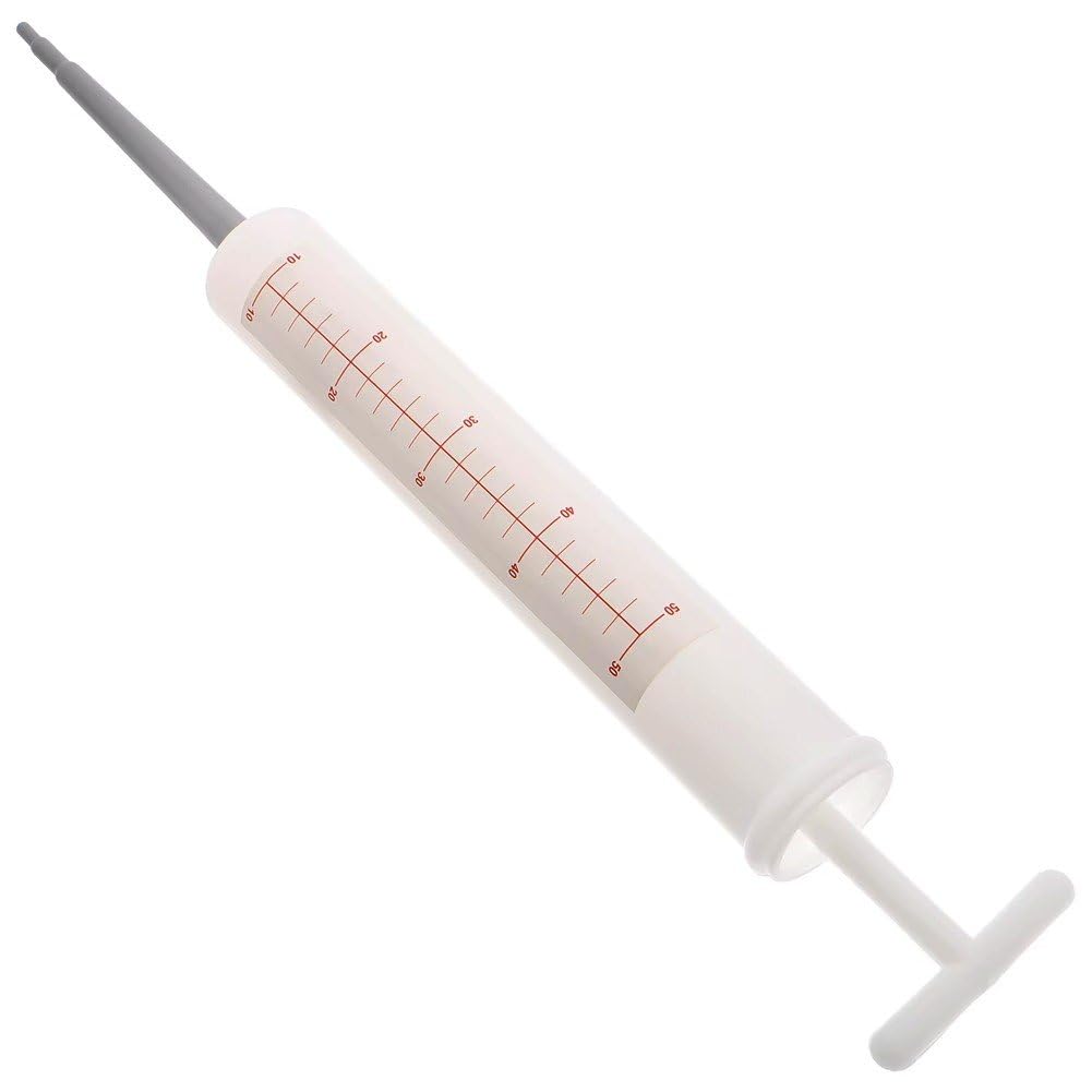 Luxylei Plastic Measuring Injection Syringe Toy Fake Injector Pretend Doctor Nurse Roleplay Game Prop for Cosplay Party Prop