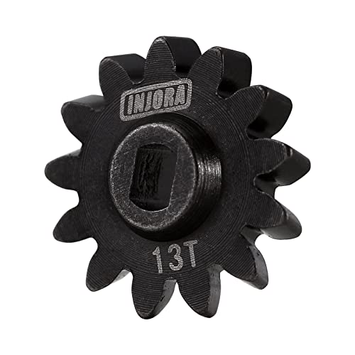 INJORA Axle Gear Overdrive Worm Differential 13T 14T Steel Gear Upgrade Parts for AX24 Axial SCX24 C10 JLU Gladiator Bronco 1/24 RC Crawler Car, 2PCS by INJORA - Used condition - Image 4
