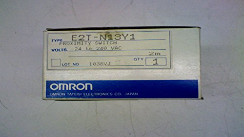 Omron E2t-N13y1 Proximity Switch Pilot Duty 24 to 240 Vac Make 1.8 A E2t-N13y1