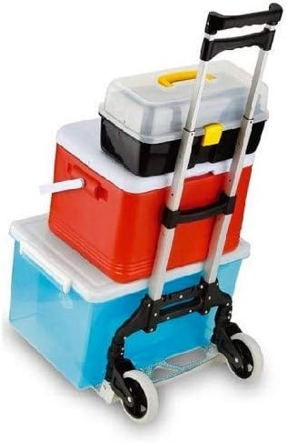 80KG Loading Capacity Aluminium Hand Truck Folding Trolley
