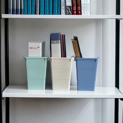 6 Pack Plastic Book and Binder Holder, Files Book Bins for Classroom, Boho by RAUVOLFIA - Image 7