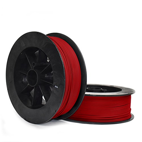 NinjaTek - 3DNF0329020 3DNF03129020 NinjaFlex TPU Filament, 3.00mm, TPE, 2kg Fire (Red) (Pack of 1)