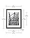 Malden 11x14 Floating Glass Picture Frame, Made to Display 8x10 Floating Picture, 11x14 Glass Size, Black