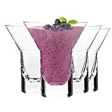 Krosno Cocktail Drinking Glasses , Set of 4 , 5.1 Oz , SHAKE N°2 ,Breakfast Martini , Margarita and Martini...
