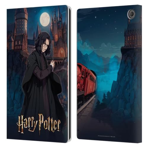 Étui portefeuille Harry Potter Severus Snape en cuir pour Amazon Fire Max 11 2023