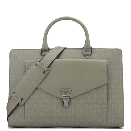 Image of Da Milano Leather Laptop Bag for Men & for Women - Fits Upto 15 inch Laptop
