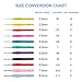 BONTIME Crochet Hooks Set - 11 Pieces Ergonomic Crochet Hooks with Portable Case, Contains All The Crochet Accessories Fit Any Projects, Ideal for Crocheters with Arthritic,Clover Print