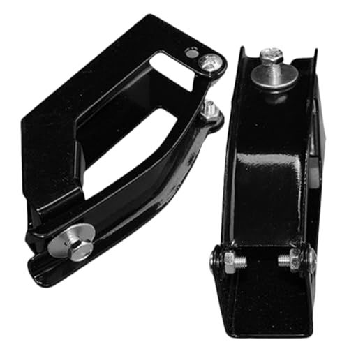 SOESFOUFU Automotive Roof Rack Mounts 2pcs Crossbar Clamps Easy Installation for Car Topper Cargo Carrier Iron Material