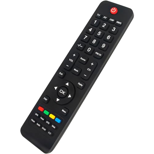 Télécommande TV NEC compatible E554 E323 E654 pour remplacer votre boîtier perdu - 4
