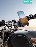 JOYROOM Uchwyt na telefon komórkowy do roweru 【Amortyzator wstrząsów】 Motocyklowy uchwyt na telefon komórkowy 【szybki uchwyt 1S】 Uniwersalny uchwyt na telefon komórkowy na kierownicę rowerową i