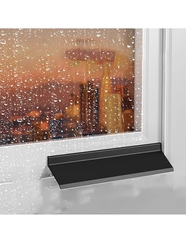 Bande d'étanchéité pour seuil de fenêtre en caoutchouc noir flexible 2m