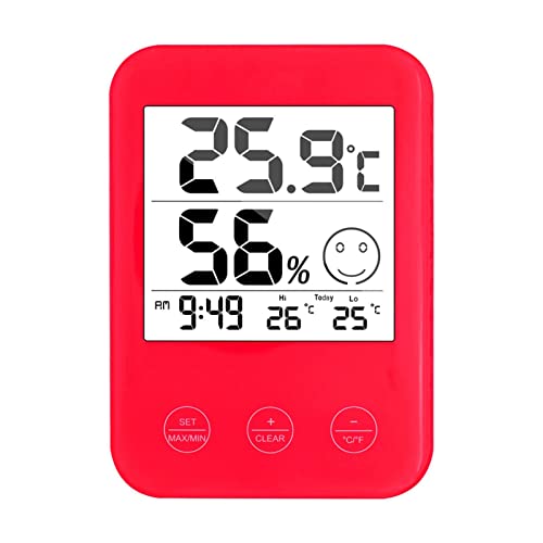 Station météo affichage sans fil et moniteur d'humidité avec thermomètre numérique intérieur