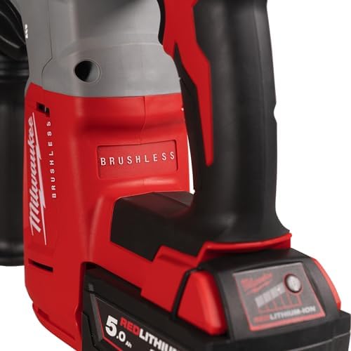 Tassellatore SDS Plus Milwaukee M18BLHX-0X - Senza Batteria, Brushless, In Valigia - Foto 5