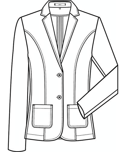 GREIFF Jersey blazer Corporate Wear 1437 Casual Regular Fit - Image 4